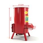 Red bucket vegetable chopper