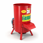 Red bucket vegetable chopper