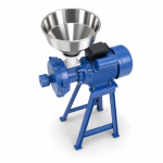 Wet and dry grinder with steel mill and plastic handle
