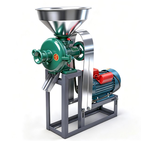 Electric Grain Grinder - Household & Commercial Small Grinding Machine for Grains