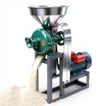 Electric Grain Grinder - Household & Commercial Small Grinding Machine for Grains