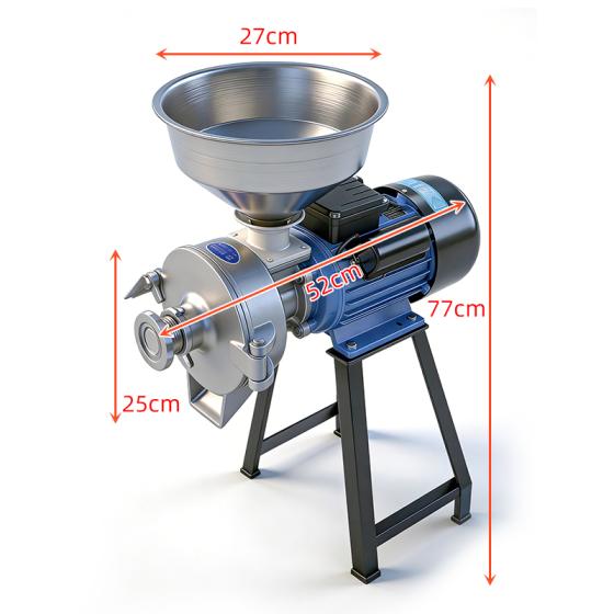 New wet and dry dual-use grinding and milling machine