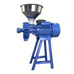 Wet and dry grinder with steel mill and plastic handle