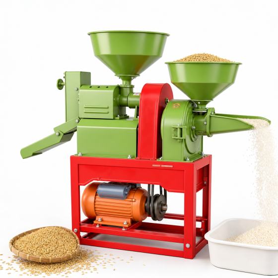 Rice mill crusher