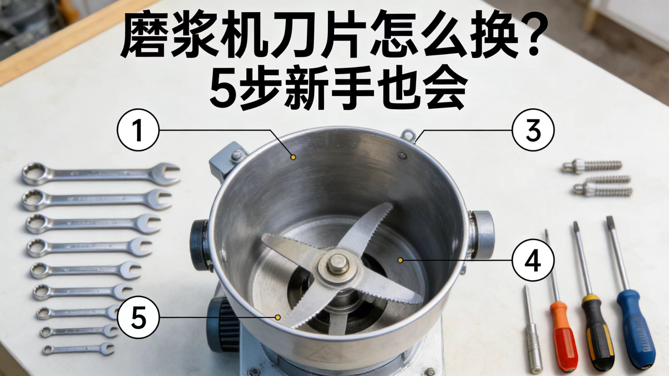 How to Replace Grinder Blades? 5 Easy Steps for Beginners